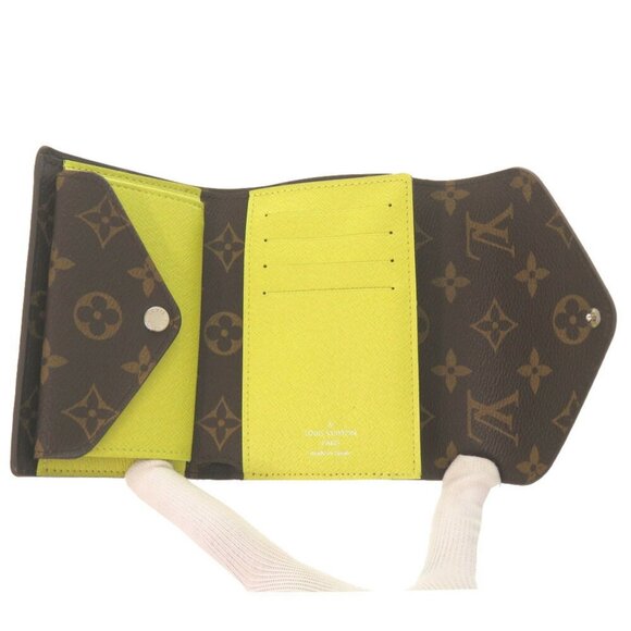 LOUIS VUITTON Brown Monogram Leather Wallet - Picture 7 of 9